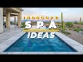 Inground spa ideas  california pools  landscape