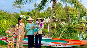 Chú Trí Ở Mỹ Gửi Tặng Gia Đình Chiếc Xuồng Mới •HRUM |#101