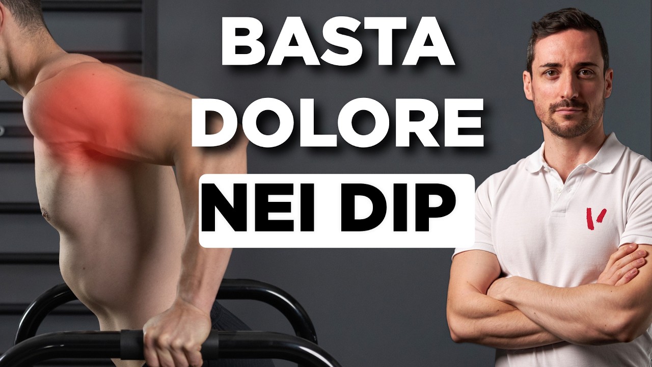 DIP ALLE PARALLELE - Cosa fare per non avere DOLORE ALLA SPALLA