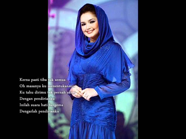 Siti Nurhaliza - Pendirianku class=