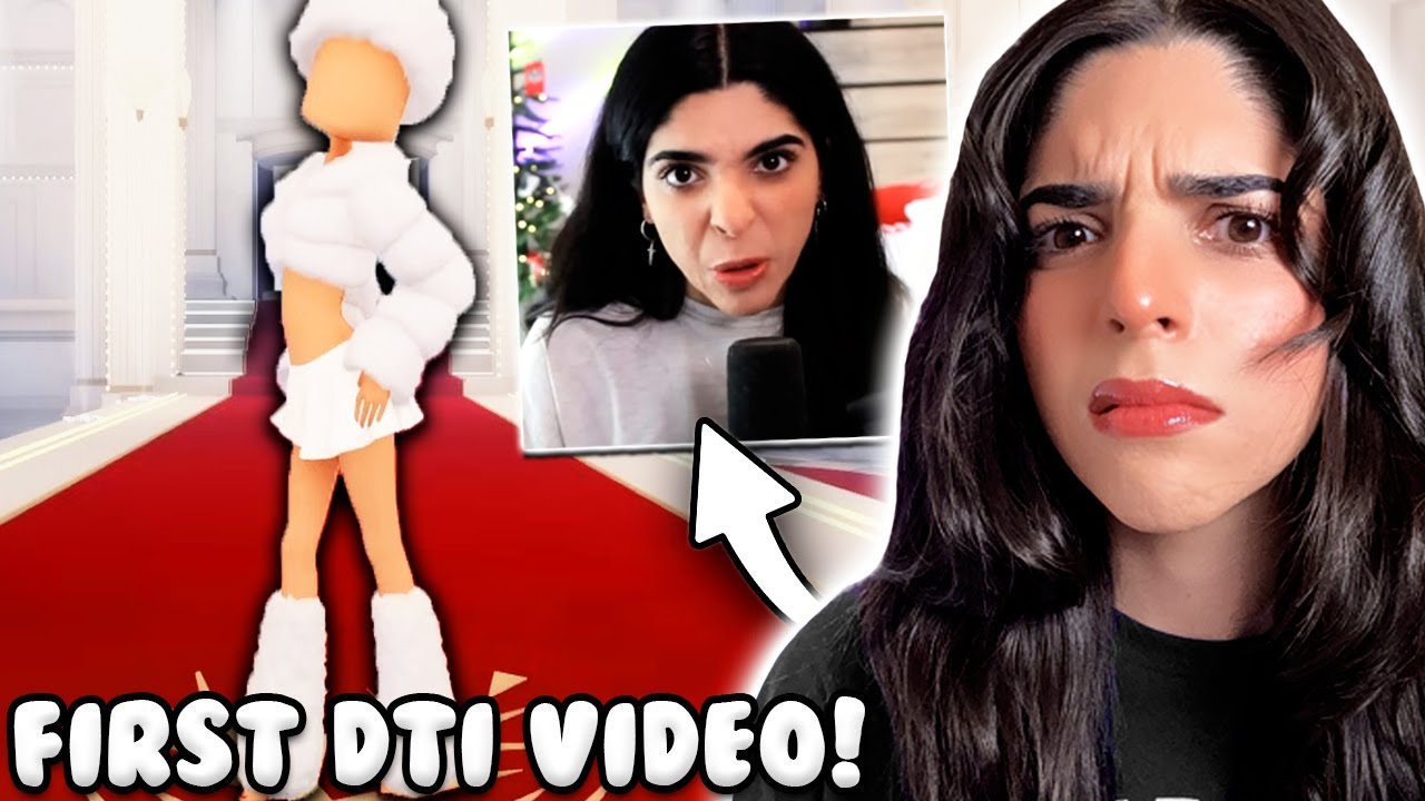 REACTING TO MY FIRST DRESS TO IMPRESS VIDEO! - YouTube
