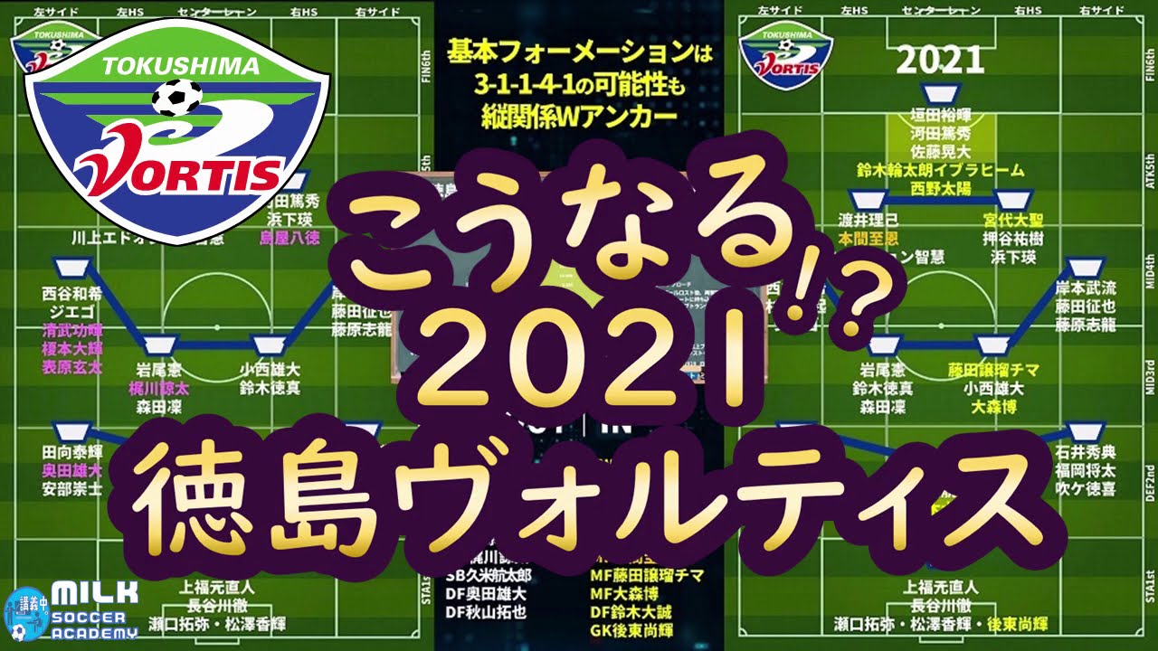 徳島ヴォルティス移籍動向特別編 Mf藤田譲瑠チマ獲得 さらにmf本間至恩の移籍があったらポジションと序列はどうなる Youtube