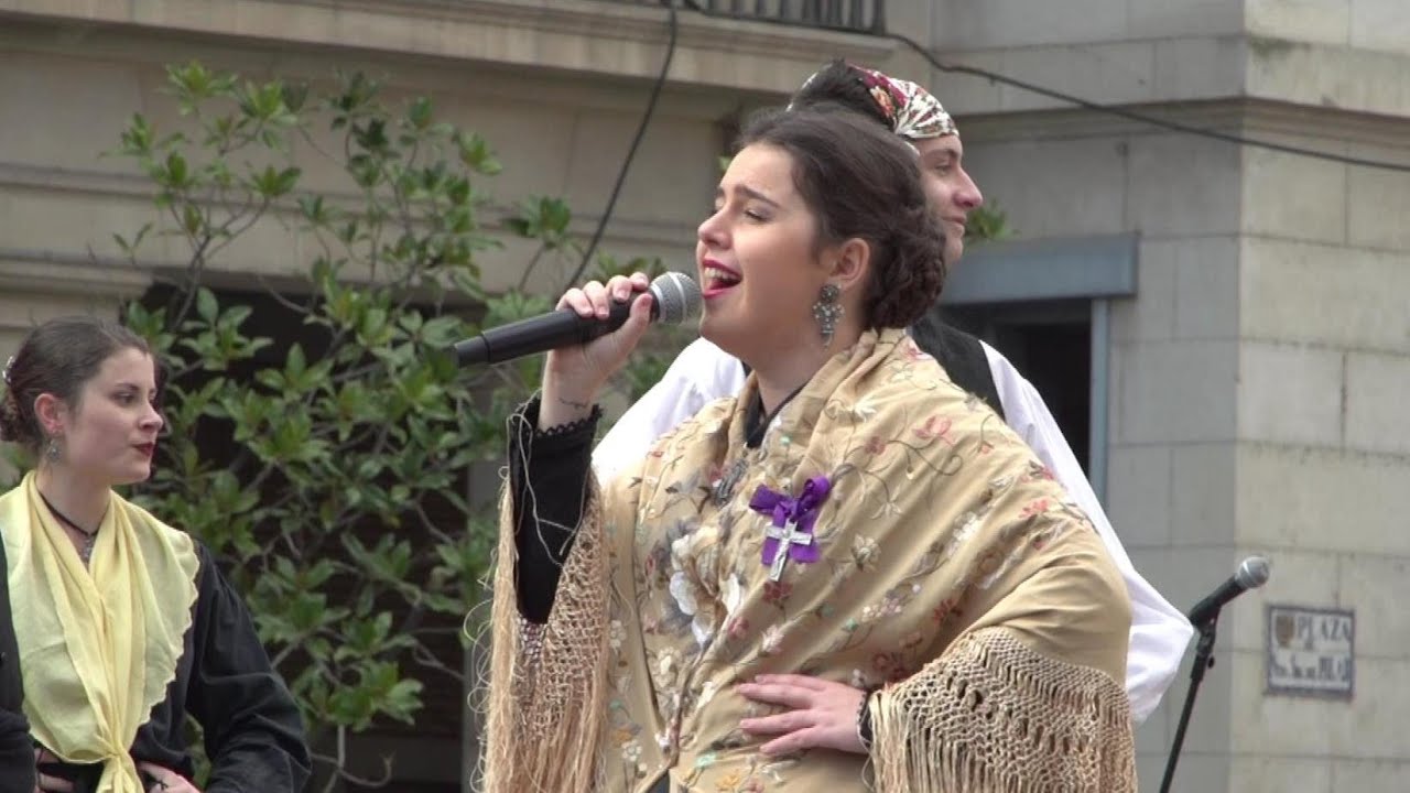 Día de San Valero Zaragoza 2023 jotas grupo D' Aragón