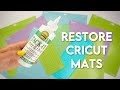 How to clean your cricut mats  restoring stickiness hack  diyholic