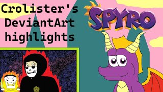 Crolister on DeviantArt Spyro fanart 2024-2025