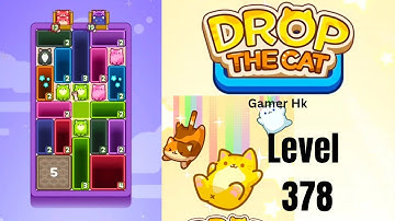 Drop The Cat Level 378 hard level Walkthrough Solution 