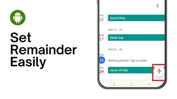 How to Set Reminder in Android (Full Guide)