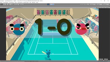 Super Wobbly Tennis Game Made With Unity