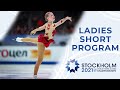 Ladies Short Program | ISU World Figure Skating Championships | #WorldFigure