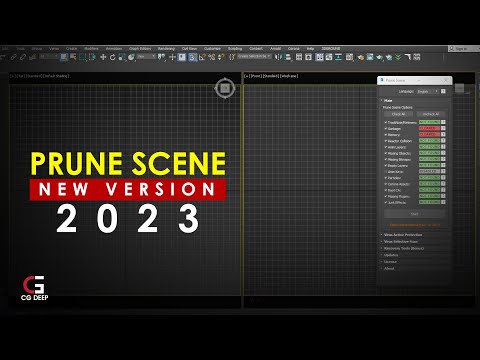 Prune Scene 3.4.9 Script in 3ds Max 2023: Boost Efficiency & Streamline Workflow