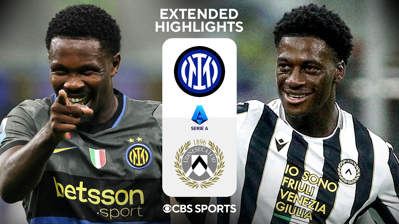 Inter vs. Udinese: Extended Highlights | Serie A | CBS Sports Golazo