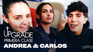 COMENTANDO UPGRADE: PRIMERA CLASE | @andreacomptonn & Carlos Peguer