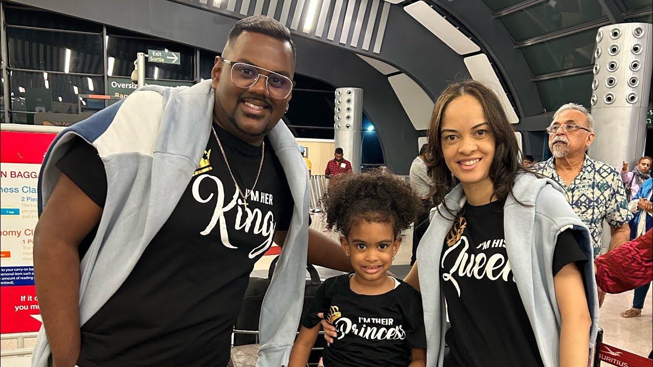 Our family trip - SSR airport to Gatwick airport - Mauritius to England (London)