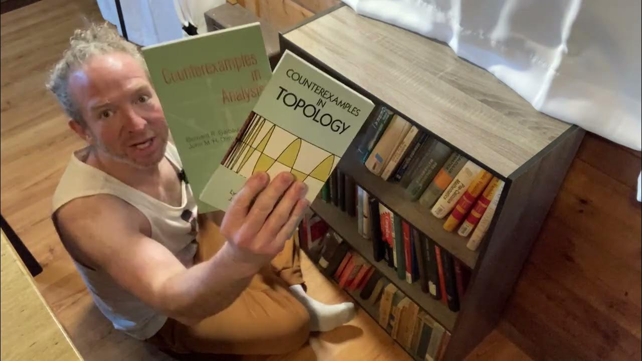 Small Math Bookshelf - YouTube