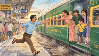 90s Village Nostalgia ❤️ | Missed the train and Dad got left behind 😭🚆 | Trip to Aunt’s village |...