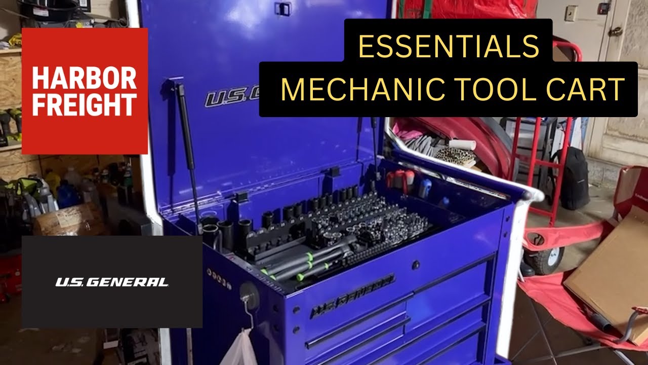 Nephew Gets a New Mechanic Tool Cart & Tool Set!