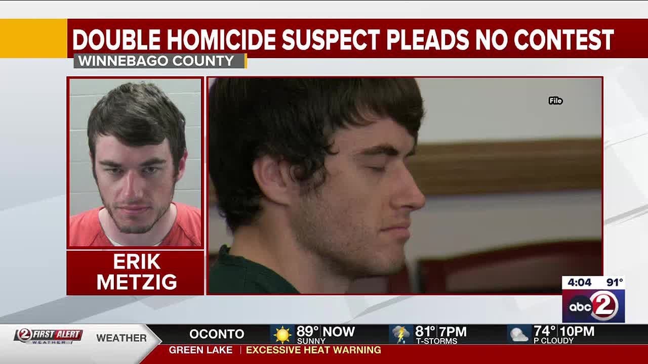Erik Metzig pleads no contest to murder of his parents