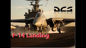 DCS - F14 landing