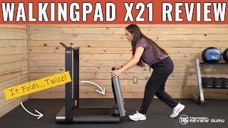 WalkingPad X21 Treadmill Review  The Most Compact Folding Treadmill!