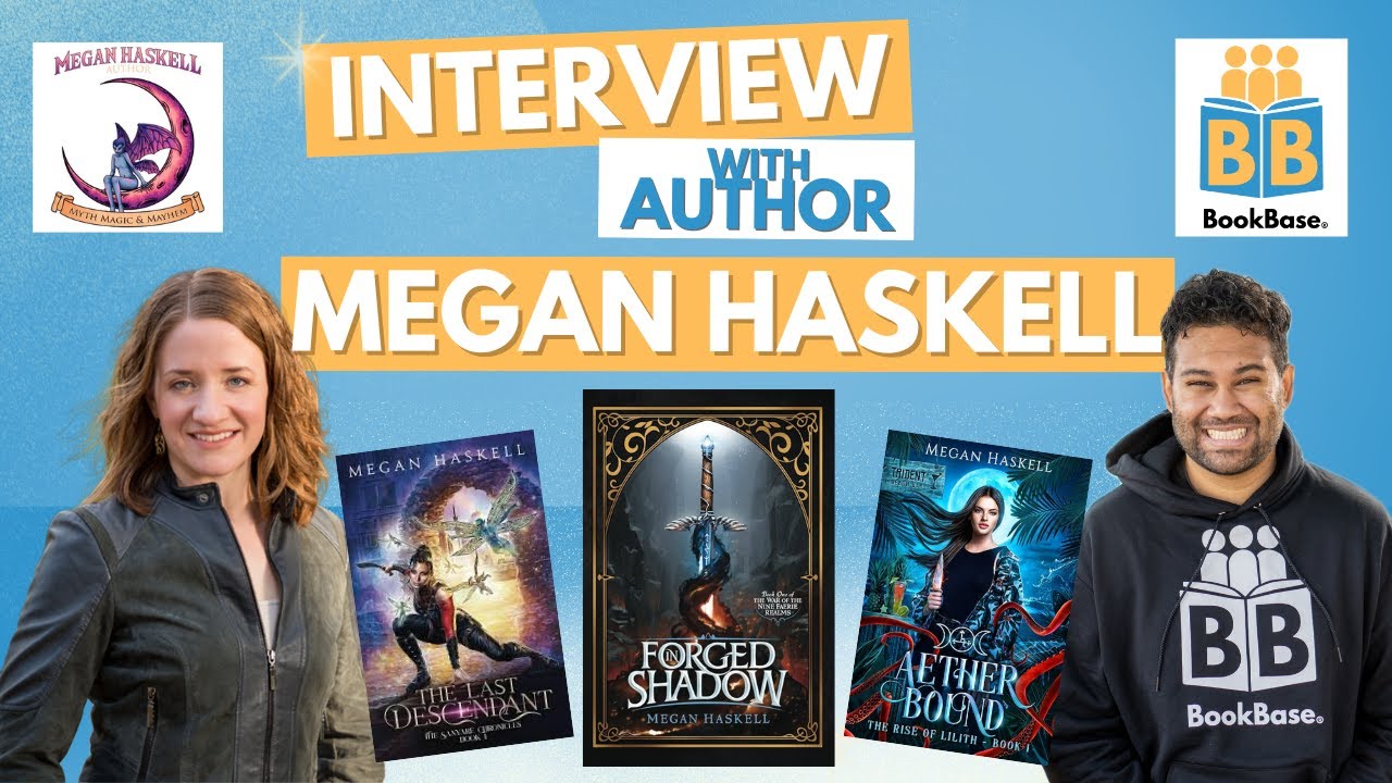BookBase Interview w/ Fantasy Author Megan Haskell - YouTube