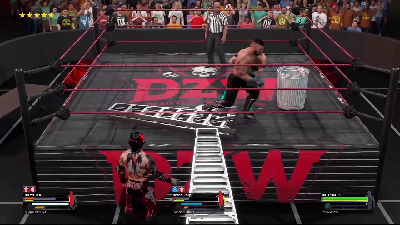 DZW Match Two, Debut Show (Michael Reilly Vs Dax Walter) 