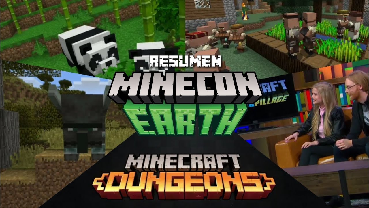 Resumen de la Minecon Earth 2018 - YouTube