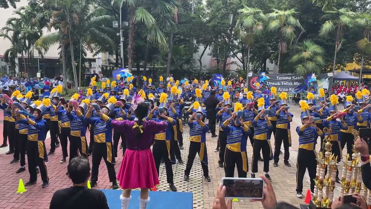 Juara Umum SMPN 69 Walikota Cup Jakarta Barat Marching Band Competition di Universitas Trisakti