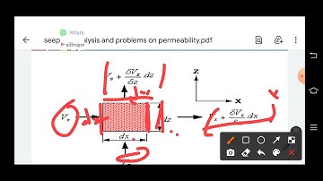 Seepage Analysis Laplace Equation and Flow Net