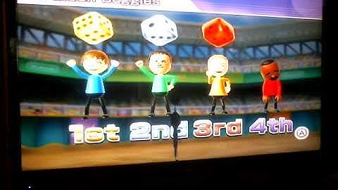 Wii Party - Board Game Island - Matthew Vs Andy Vs Michael Vs Jessie Part 2