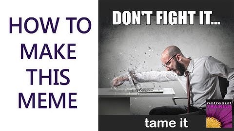 How  to make a Meme in PowerPoint