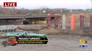 Pueblo interchange project taking shape five months after construction begins
