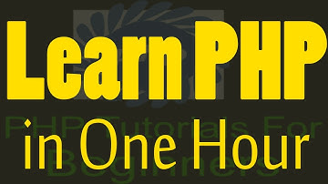 PHP Tutorial for beginners full in One Hour in Urdu Hindi