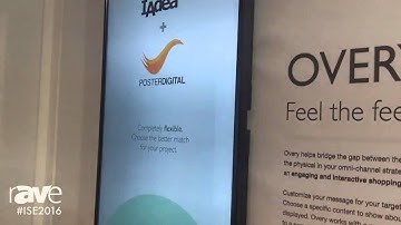 ISE 2016: PosterDigital Details the Overy "Lift and Learn" Functionality