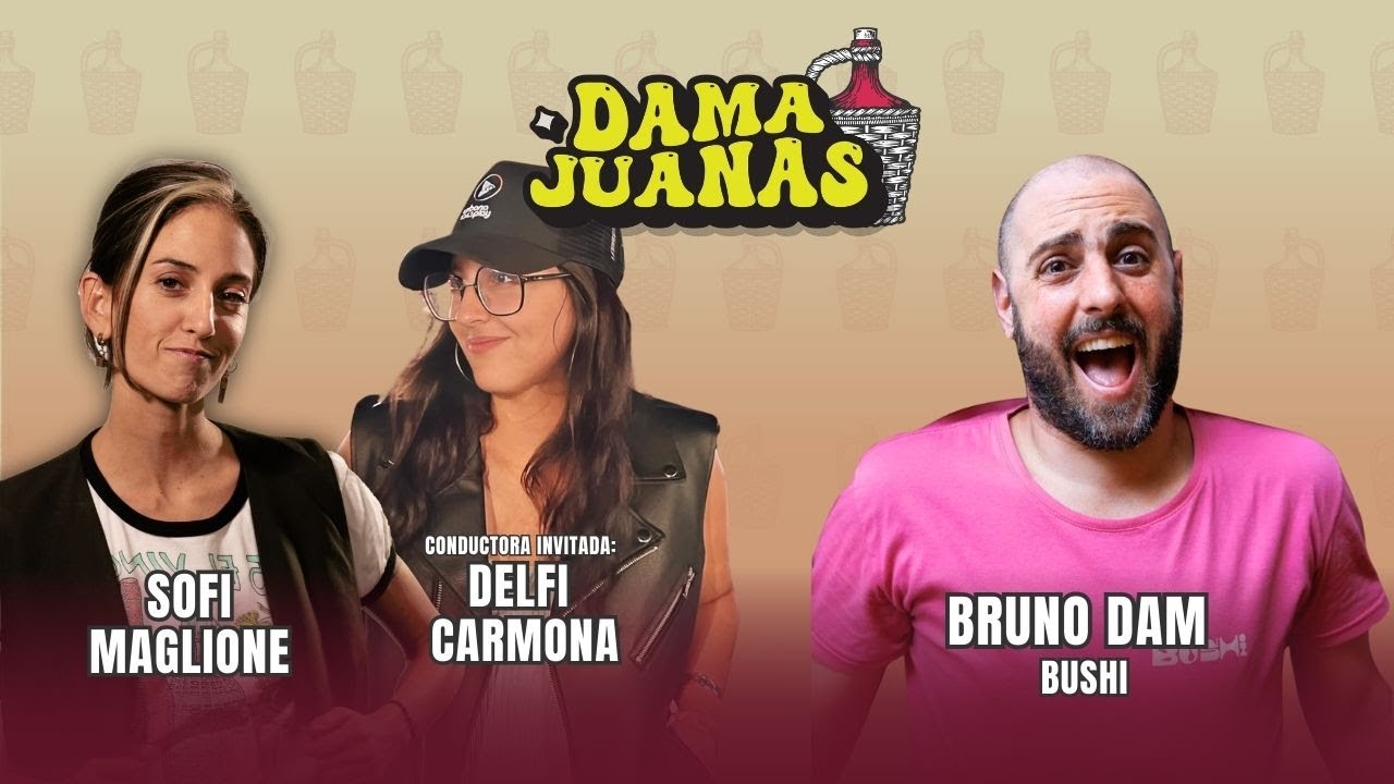 DAMAJUANAS en vivo con  Sofi Maglione Y Delfi Carmona, conductora invitada ⎥#52 ⎥Bruno Dam