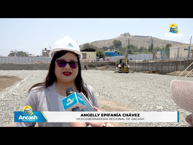 #ÁncashCambia // AVANZA LA RECONSTRUCCIÓN DEL COLEGIO EN EL CASTILLO