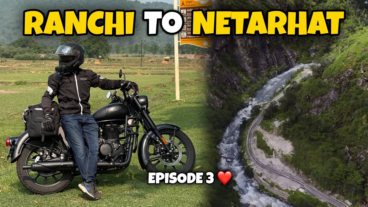 Kolkata to Jharkhand on Classic 350 ❤️| Royal Enfield Stealth black | Bike Trip❤️| Episode - 3