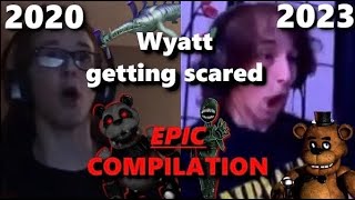 Compilation of Wyatt getting scared over the span of 3 years.