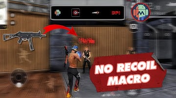 Free Fire No Recoil Macro Settings | Best Android MacroDroid Tutorial 🇧🇷⚙️