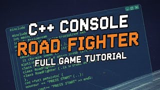 Build Road Fighter from Scratch | C++ Console Game Tutorial.#indiegame #gamedev #games #masterofnone