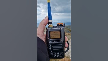 Quansheng uv-k5 SSB reception 300km distance #qrp #quancheng #144MHz #2m #ssb #tatras #slovakia