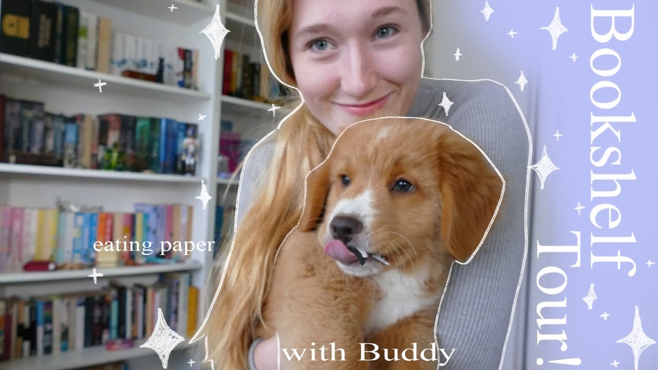 Special Editions and Signed Copies Bookshelf Tour with the Puppy! - YouTube