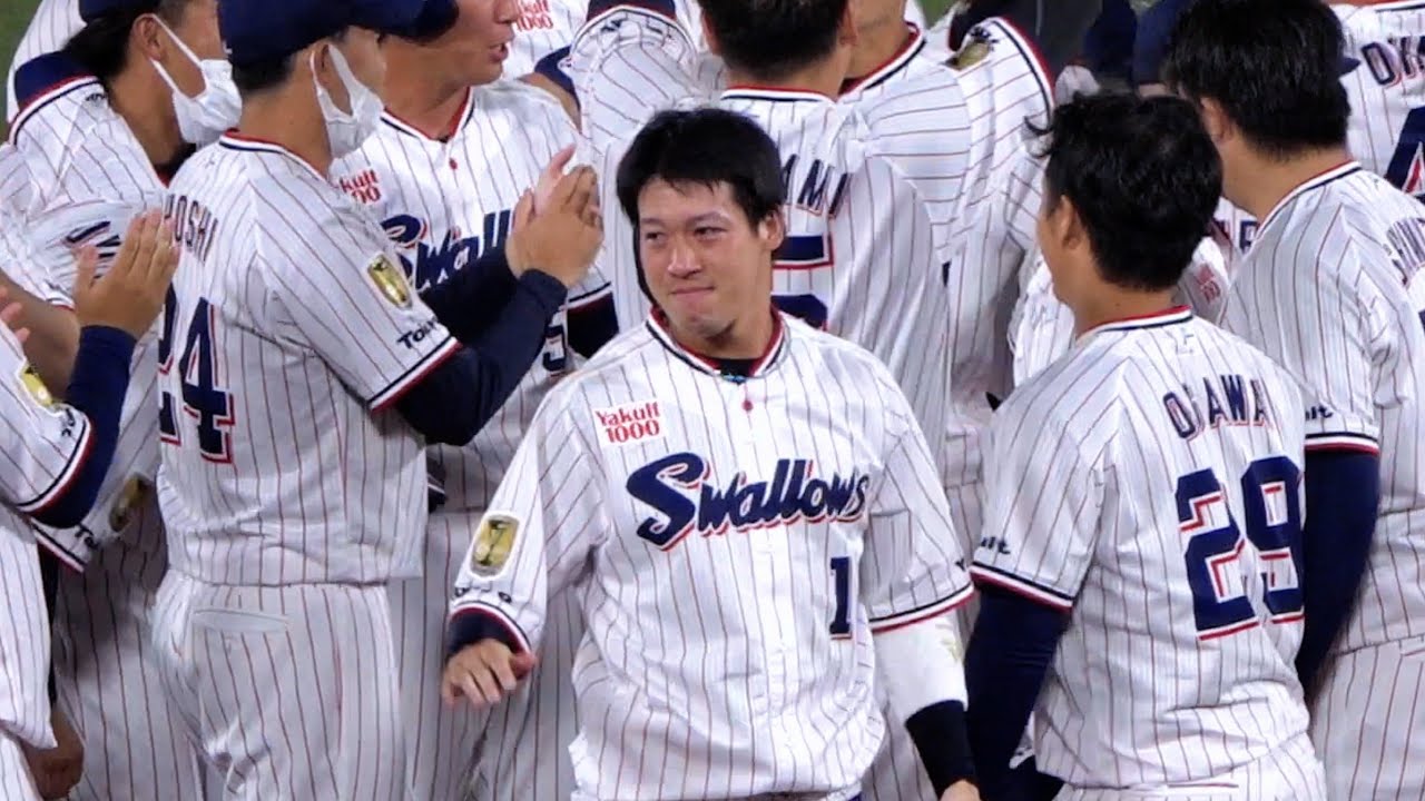 ヤクルトスワローズ 丸山和郁選手ユニホーム