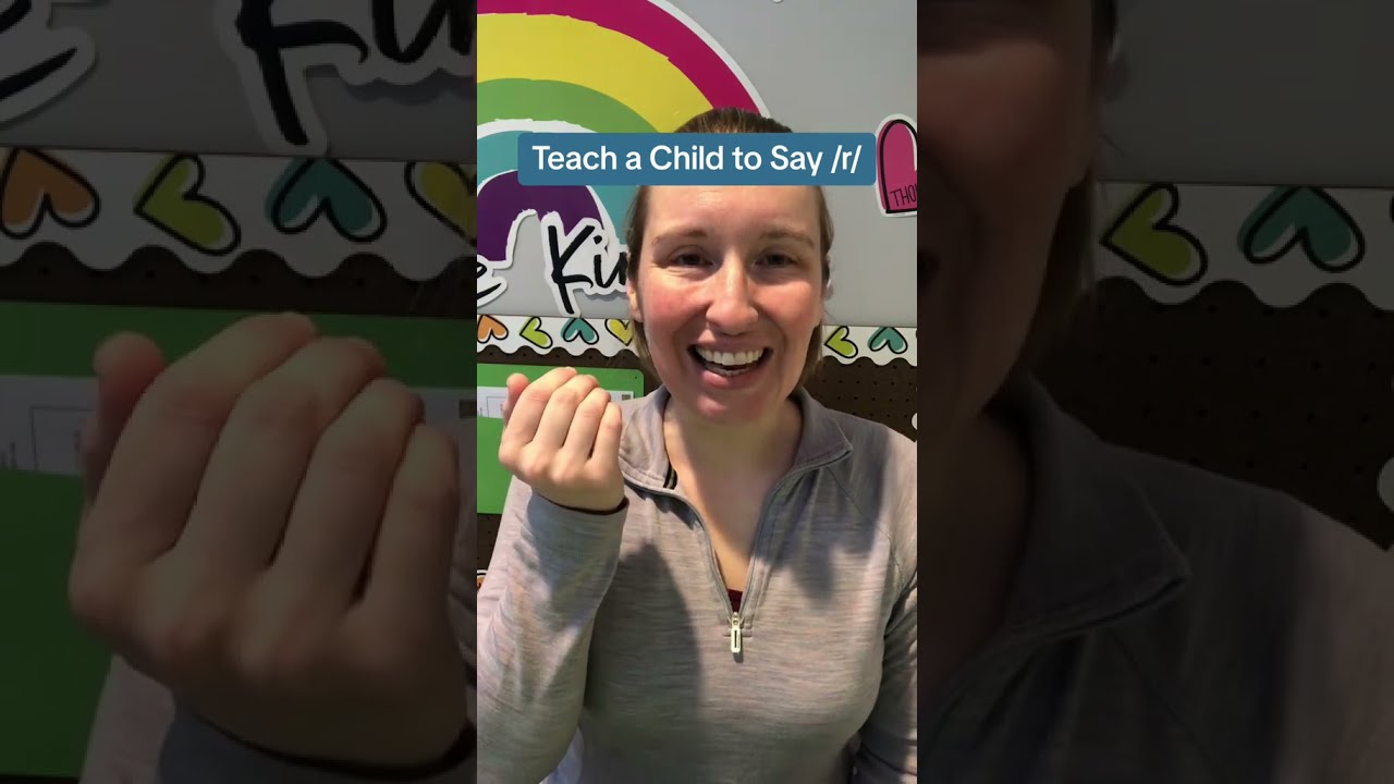 Quick Strategy For Teaching A Child To Say The R Sound