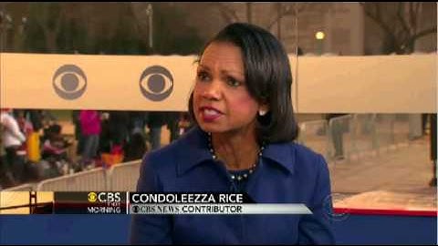 Presidential Inauguration 2013 Condoleezza Rice CBS News Contributor