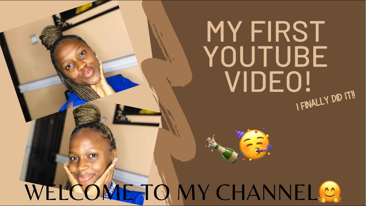 MY FIRST YOUTUBE VIDEO🍾🥳 || MEET ME!!!