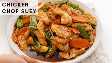 Chicken Chop Suey | Chicken and vegetables stir fry recipe