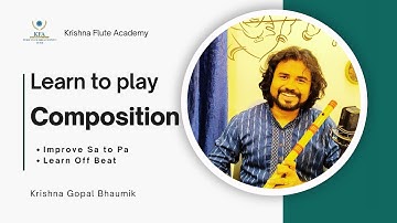 SPPS - Original Flute Composition | Improve Sa to Pa Transition & Offbeat | Krishna Flute Academy