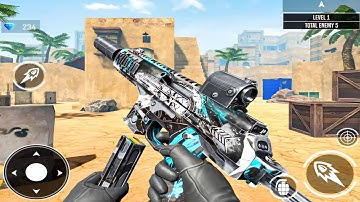 War Battle Fight Gun Games - FPS Shooting Games - GamePlay Walkthrough