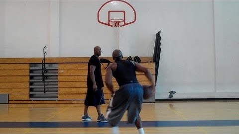 Dre Baldwin: Shooting Practice Shot Fake, Pound-Behind Dribble Pullup Jumper Pt. 2 | Stephen Curry