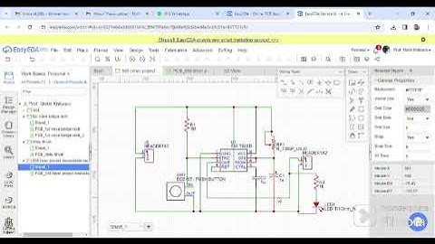Designing a 555 Timer in Monostable Mode with EasyEDA#viral #trending #motivation #diy